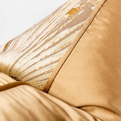 Khaki Leaf Design Cushion Cover 18x18 20x20inches Home Decor Throw Pillow Case  Cushion case for Livingroom