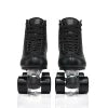 2025 Hotsale Two-Row Glitter Flashing Roller Quad Skates Unisex Wheel Skating Shoes for Woman and Man