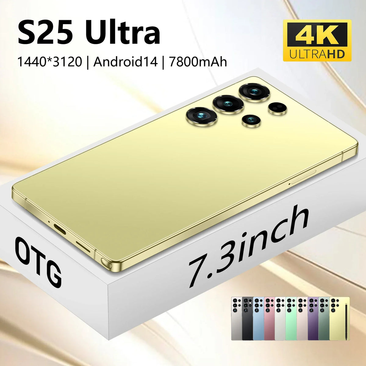 Real High Quality New S25 Ultra Full-Screen Gaming Smartphone Gaming Android 15 16GB+512GB S25 ULTRA Smart Phone Cellphones