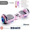 Hot Sale 2021 6.5inch Electric Hoverboard with LED Lights Balance Wheel 8.5inch China A8 300w 36v Double Wheel Hover Scooter