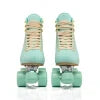 2025 Hotsale Two-Row Glitter Flashing Roller Quad Skates Unisex Wheel Skating Shoes for Woman and Man