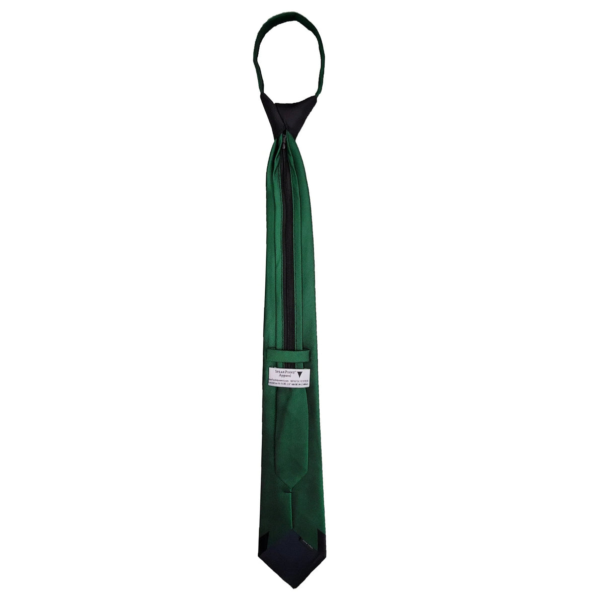 TD SpearPoint Zipper Tie Stylish Accessories for Men