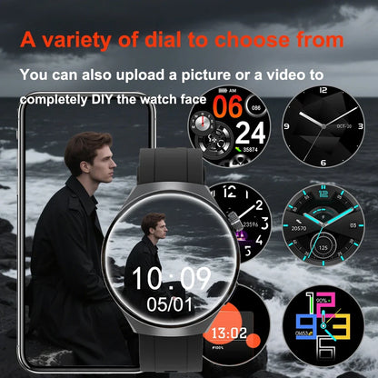 SENBONO V19 Men Smart Watch Blue Tooth Heart Rate Monitor IP68 Waterproof Fitness Tracker Outdoor Men's Smart Sports Watch