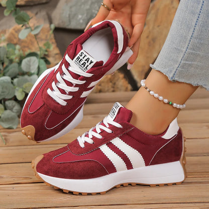 2026 Women Sneakers Spring New Luxury Flat Comfortable Slip on Soft Trend Sneakers Women Lightweight Outdoor Shoes for Women