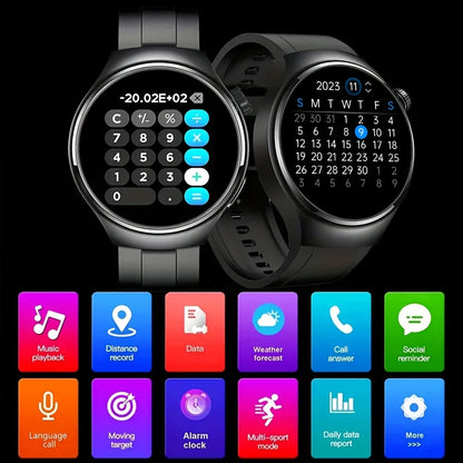 SENBONO V19 Men Smart Watch Blue Tooth Heart Rate Monitor IP68 Waterproof Fitness Tracker Outdoor Men's Smart Sports Watch