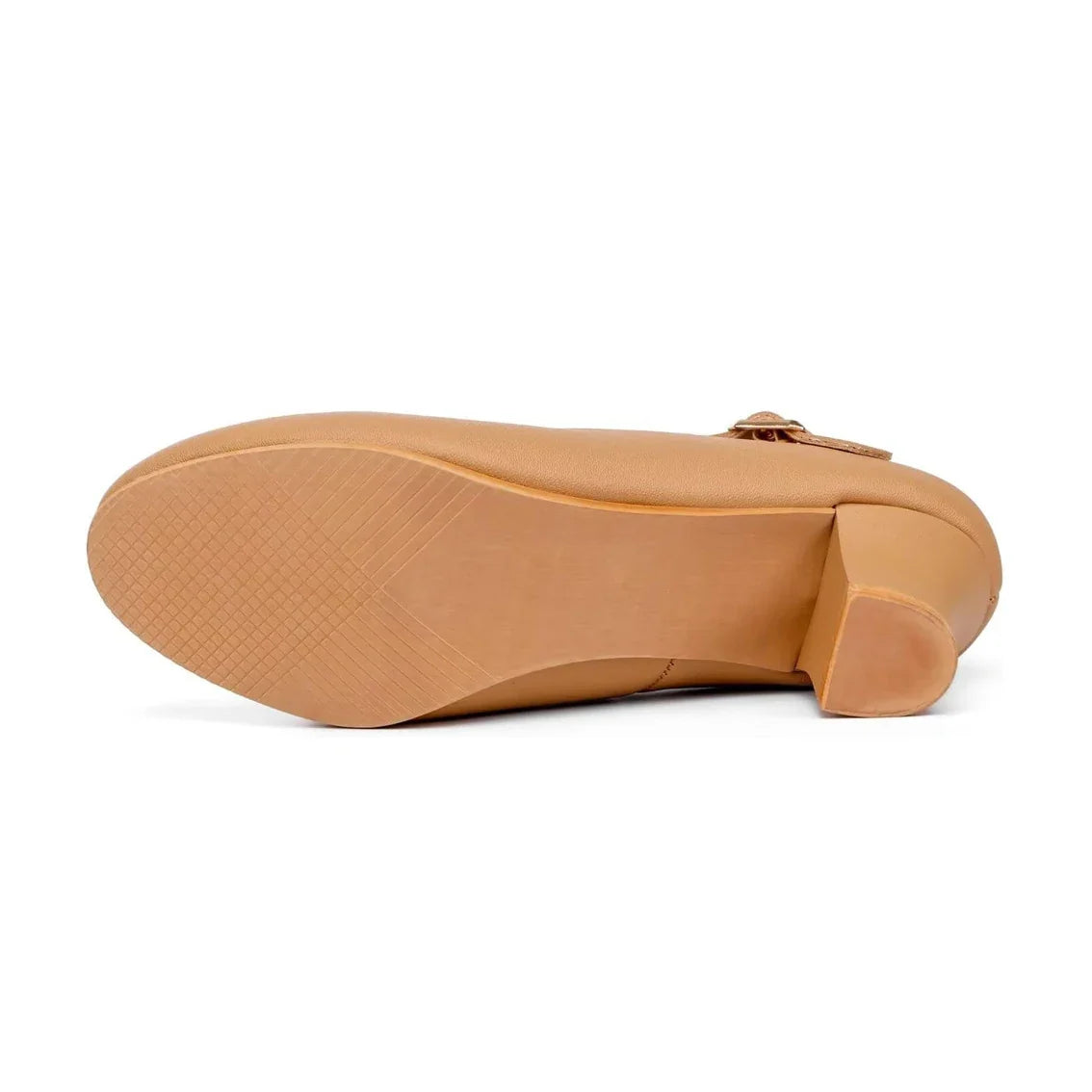 EU & US in Stock Changzhou Character Dance Shoes Black and Tan for Women Heel Shoes
