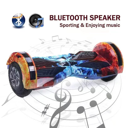 EU Stock 350W Hoverboard with 6.5/8/10 Inch Motors 350W App Control 36V Electric Hoverboard for Children 350W Smart Sensor
