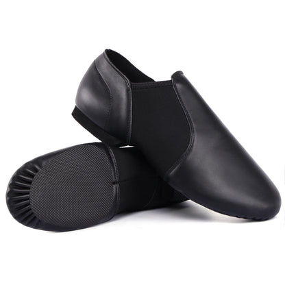 US EU AU in Stock Professional Split Sole Jazz Shoes With Elastic Tan Jazz Shoes Dance for Women and Men