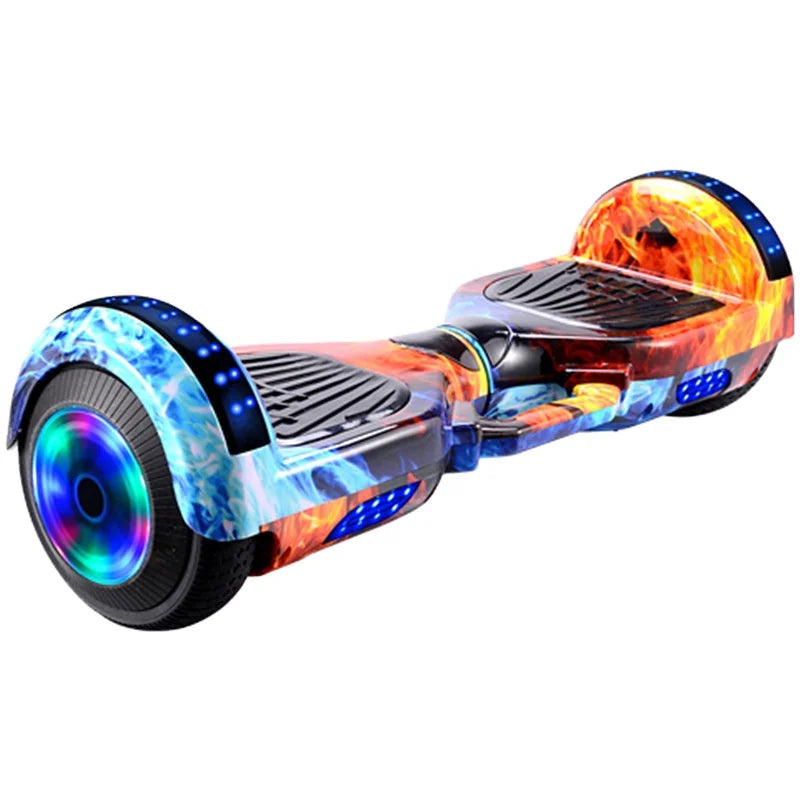 EU Stock 350W Hoverboard with 6.5/8/10 Inch Motors 350W App Control 36V Electric Hoverboard for Children 350W Smart Sensor
