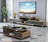 TV Cabinet Modern Minimalist Coffee Table TV Stands Combination Living Room Household Small Unit Set TV Table Wooden