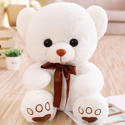 Large Cartoon Teddy Bear Stuffed Animal Soft Plush Toys Children Throw Pillow Teddy Bear Plushie Dolls Girl Valentine's Day Gift
