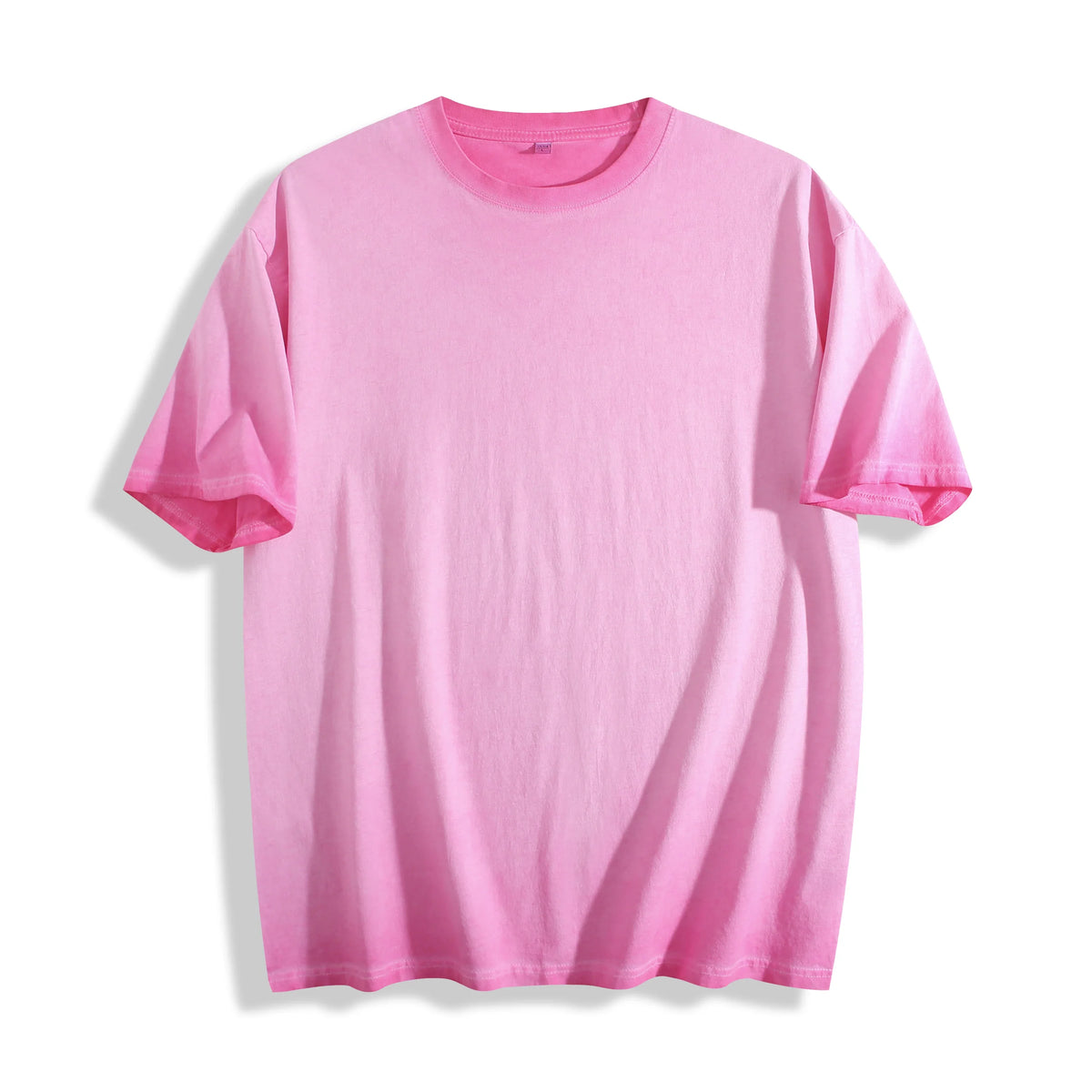 Custom Men's Hot Sell Summer 100% Cotton 230gsm Vintage T Shirt High Weight Street Style Short Sleeves for Men