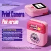 Instant Print Camera A7 Private Label 1080p Dual LensCMOS Children Thermal Printer Kids Diy Photos Instant