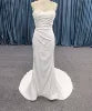 Women'S Mermaid Wedding Dress for Women Bride Vestido De Novia Noiva Bridesmaid Dress Wedding Gown Robes De Mariée Lehenga Choli