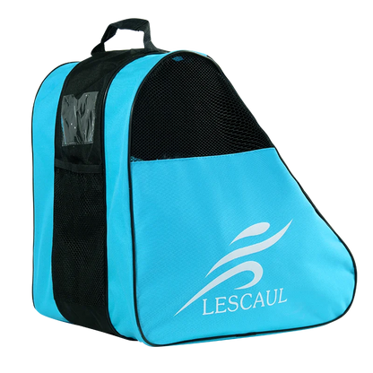 Roselle Wholesale Breathable Polyester All Season Skating Shoes Storage Bag Roller Skate Backpack with Adjustable Shoulder Strap