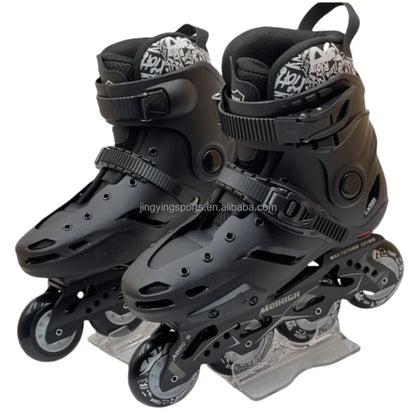 Jinyin Roller Skates Wholesale Inline Skates Professional Slalom Freestyle Inline Speed Rochelle Roller Skating Shoes for Adults