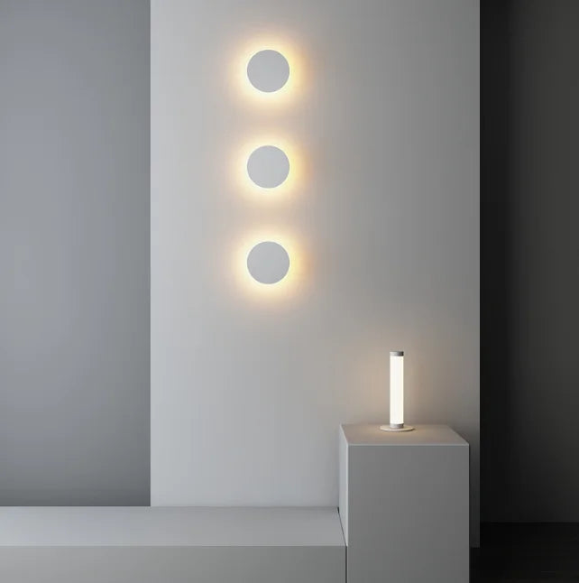 Modern Led Light Round Wall Lamp and High-quality Indoor Nightlight Moderen Decorative Wall Lamp for Livingroom Bedroom