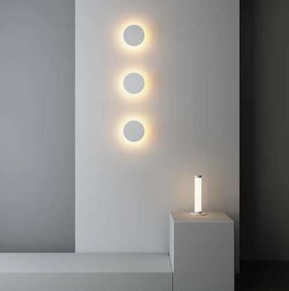 Modern Led Light Round Wall Lamp and High-quality Indoor Nightlight Moderen Decorative Wall Lamp for Livingroom Bedroom