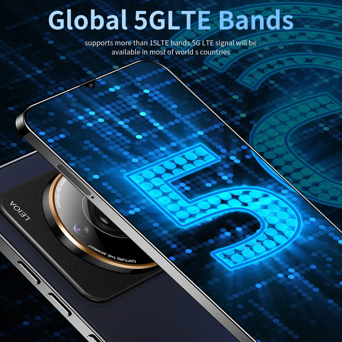 High Quality Mobile Phone Big Screen Android OEM Cheap Smart Face and Fingerprint Phone Mobile M12S