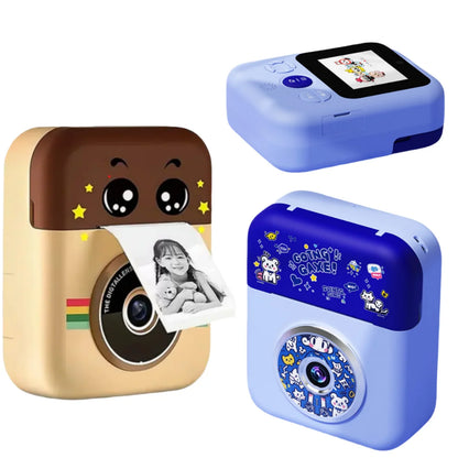 Instant Print Camera A7 Private Label 1080p Dual LensCMOS Children Thermal Printer Kids Diy Photos Instant