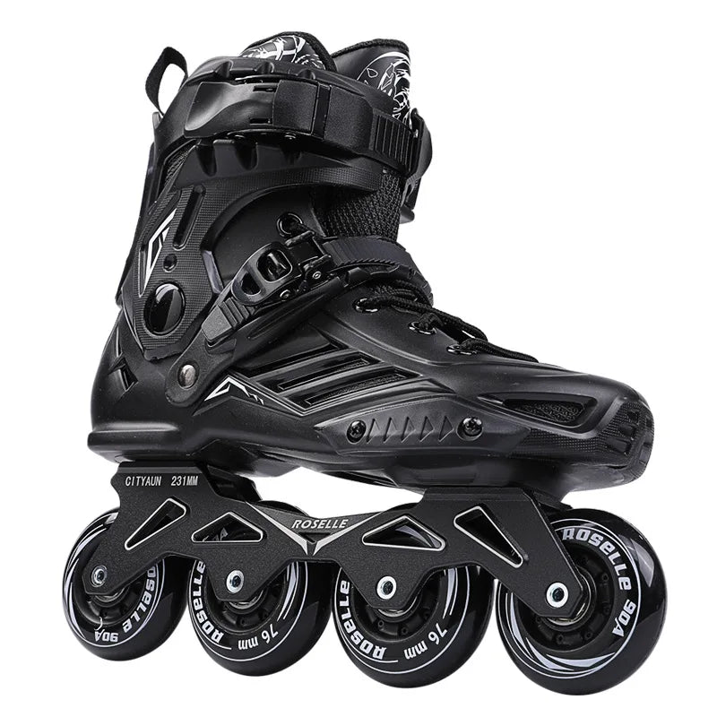 EACH New Models Wholesale Slalom Inline Roller Skates Shoes Professional Freestyle Skating Shoes with 4 Wheels for Adults