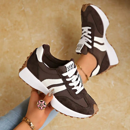 2026 Women Sneakers Spring New Luxury Flat Comfortable Slip on Soft Trend Sneakers Women Lightweight Outdoor Shoes for Women