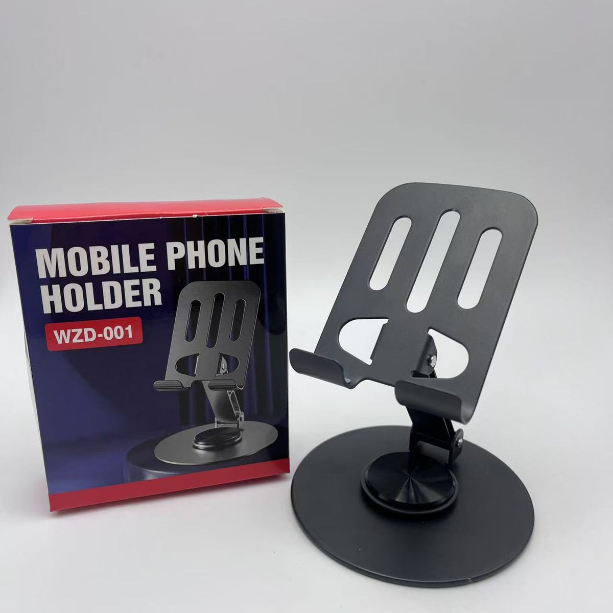 Mobile phone stand desktop mobile phone stand 2025 new universal folding portable metal lifting adjustment flat support