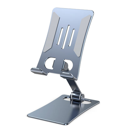 Mobile phone stand desktop mobile phone stand 2025 new universal folding portable metal lifting adjustment flat support