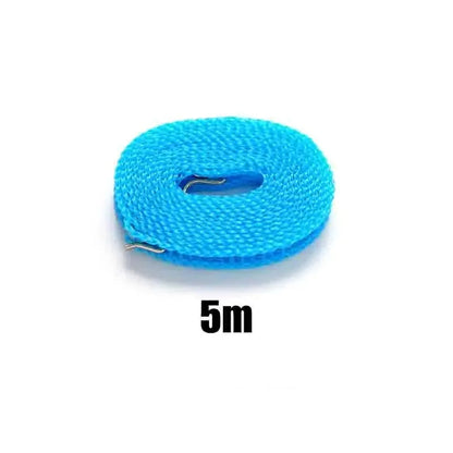5-10m Portable Clothesline Upgraded Thickened Anti-slip Windproof Drying Rope Drying Clothes Hanging Rope Camping Accessories