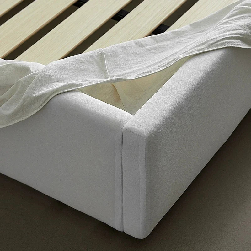 Bed Can Be Dismantled And Washed Homestays Minimalist 1.8m Double Bed Master Bedroom Soft Bed Customization