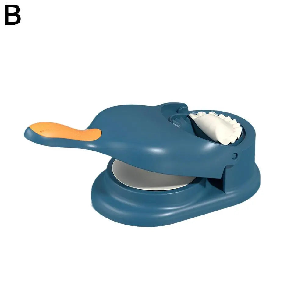 Dumpling Maker 2 In 1 Wrapper Presser Device Kit Manual Labor-Saving Dumpling Dough Skin Molder Machine Kitchen Gadgets Tool