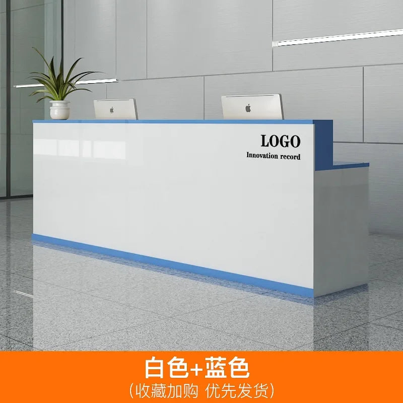 Office Design Reception Desks BeautyModern Checkout Counter Reception Desks Luxury Salon Mostrador Negocio Commercial Furniture