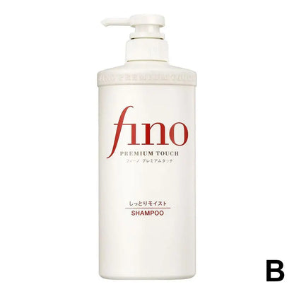 Fino Shampoo Conditioner 550ml Oil Control Volumizing Smooth Hair Mask Repair Dry Damaged Hair Moisturizing Nourishing Treatment