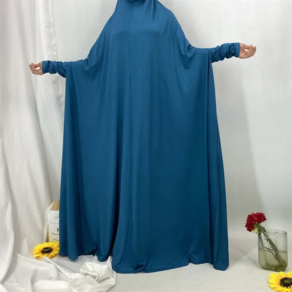 Islam Djellaba Women Hooded Dress Eid Ramadan Muslim Prayer Garment Clothes Arabic Robe Abaya Kaftan Burqa Caftan Dubai Abayas