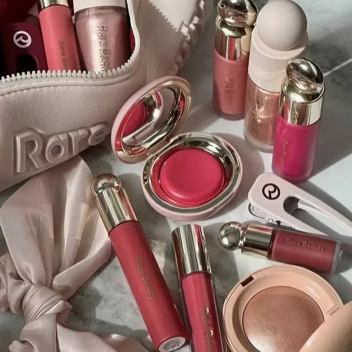 Rare Beauty Blush Lip Gloss Brightens The Complexion Is Silky And Beautiful And Enhances Contours Girl Women Makeup With Box