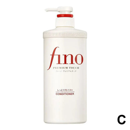 Fino Shampoo Conditioner 550ml Oil Control Volumizing Smooth Hair Mask Repair Dry Damaged Hair Moisturizing Nourishing Treatment
