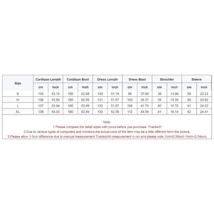 39BB Women's Islamic Devotional Clothing Full Length Dress with Long Sleeve Cardigan Muslims Metallic Dresses Evening Gown