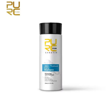 PURC Keratin Treatment Shampoo Conditioner Hair Straightening Products Smoothing Repairing Hair Mask Curly Hair Straighten Care
