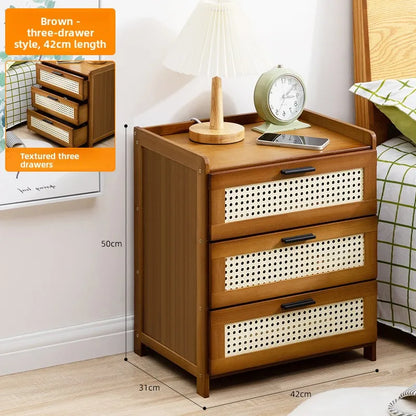 Bedroom bedside table, family living room drawer style storage cabinet, snack storage cabinet, storage box, sofa side table