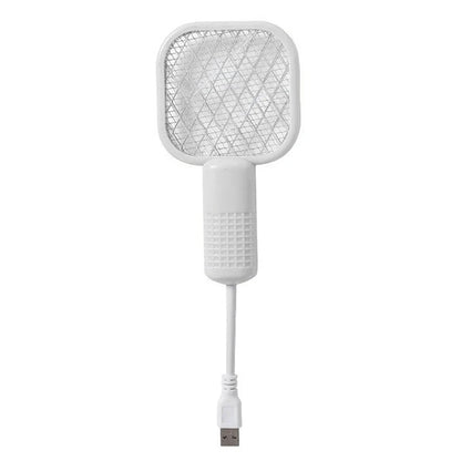 Electric Mosquito Swatter UV Light Bug Zapper Rechargeable Fly Killer Insect Racket Portable Outdoor Pest Control For Camping