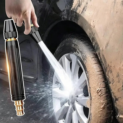 High Pressure Washing Water Gun Adjustable Nipple Type Diamond Water Watering Pipe Car Wash Gun Home Garden Shower Tools