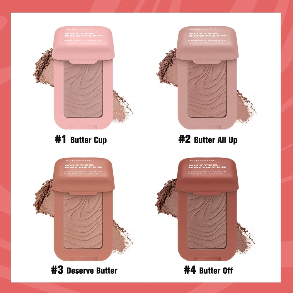 Bronzer Blush Highlights Palette&Brush Makeup Contour Sticks Cosmetics Contouring for Face Shading Palette Powder