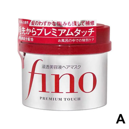 Fino Shampoo Conditioner 550ml Oil Control Volumizing Smooth Hair Mask Repair Dry Damaged Hair Moisturizing Nourishing Treatment