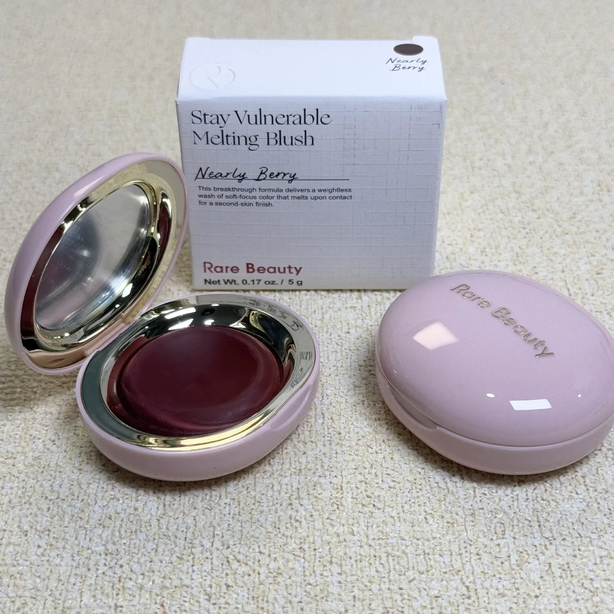 Rare Beauty Blush Lip Gloss Brightens The Complexion Is Silky And Beautiful And Enhances Contours Girl Women Makeup With Box