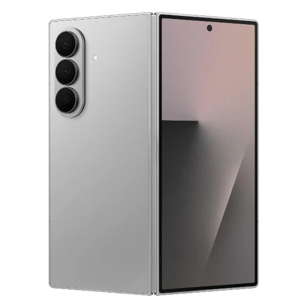 Z Fold7 Mobile Phone Silver Shadow 12GB RAM 512GB Storage AMOLED 144Hz Display Octa Core 108MP Camera Dual SIM Face Recognition