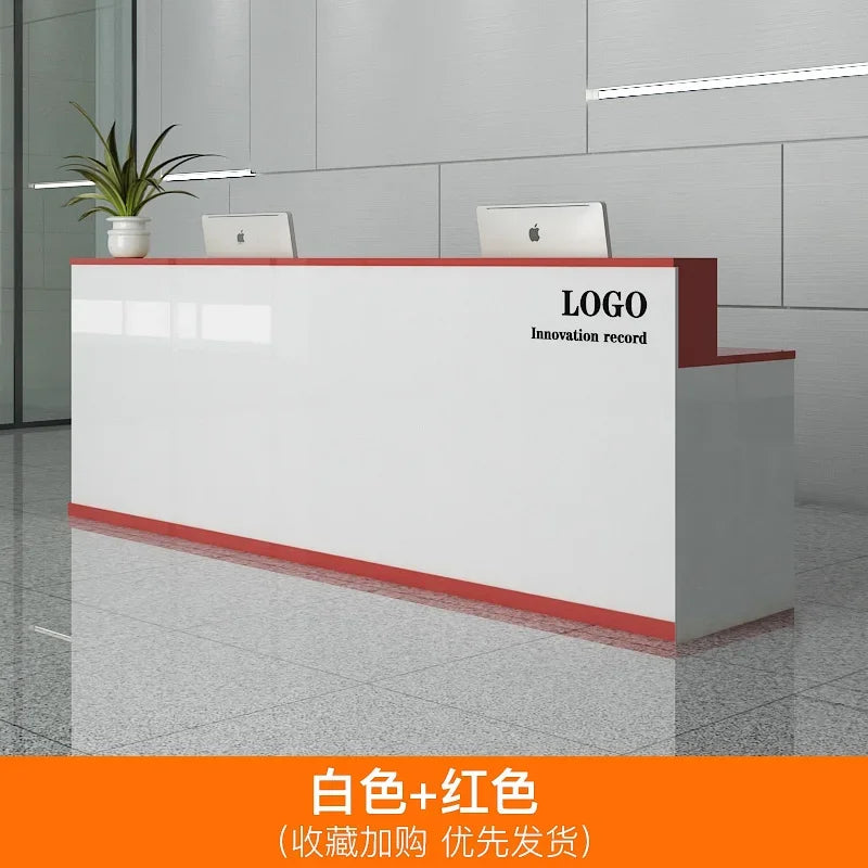 Office Design Reception Desks BeautyModern Checkout Counter Reception Desks Luxury Salon Mostrador Negocio Commercial Furniture