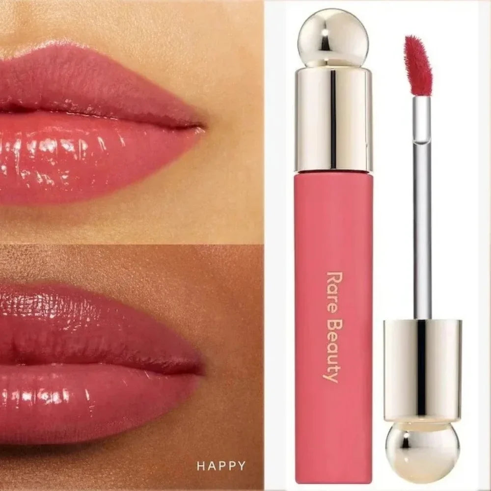 Rare Beauty Blush Lip Gloss Brightens The Complexion Is Silky And Beautiful And Enhances Contours Girl Women Makeup With Box