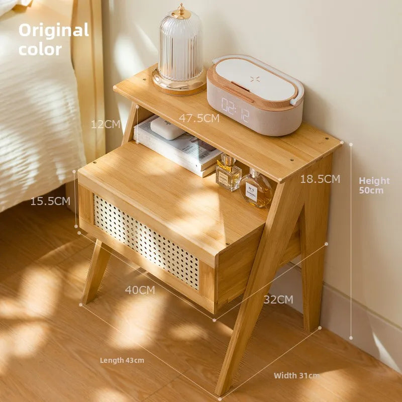 Bedroom bedside table, family living room drawer style storage cabinet, snack storage cabinet, storage box, sofa side table