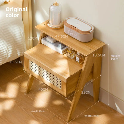 Bedroom bedside table, family living room drawer style storage cabinet, snack storage cabinet, storage box, sofa side table