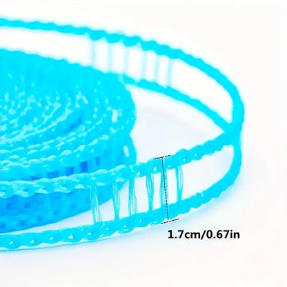 Portable Clothesline Upgraded Thickened Anti-slip Windproof Drying Rope Drying Clothes Hanging Rope Outdoor Camping Accessories